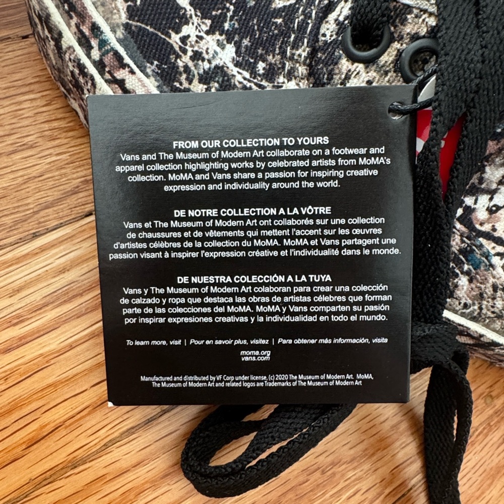 Vans x MoMa Jackson Pollock Authentic Sneaker - Picture 4 of 9
